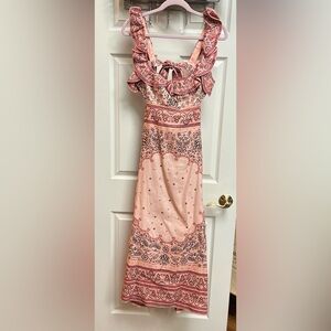 NWT Zimmerman matchmaker frilled midi size AU 2 US 8